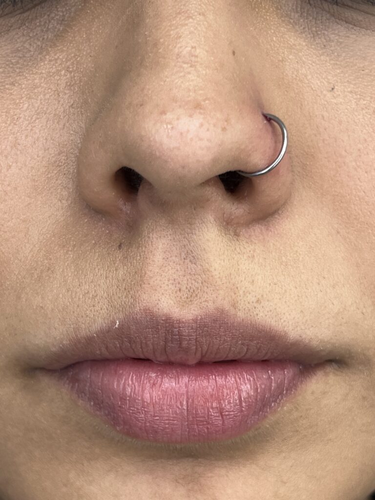 Nostril piercing Camilo Barreto