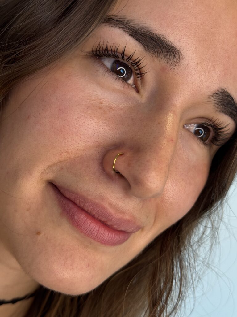 Nostril piercing Camilo Barreto